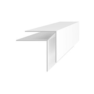 Profil lambriu, Alb colt exterior, 2.7 m