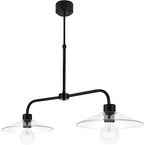 PENDUL ZANBAR 2BEC BLK E27