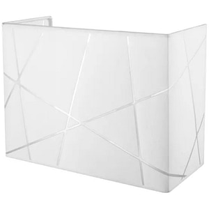Aplica de perete Dachigam GoodHome, E14, LED compatibil, corp metalic, alb