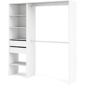 Dressing Zodiak 2/2, PAL, 200.4 x 45.2 x 181.5 cm, alb