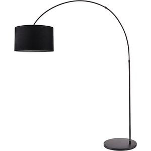Lampadar GOODHOME Alacrane, 22 x 19 cm, E27, 42W, IP20, negru mat