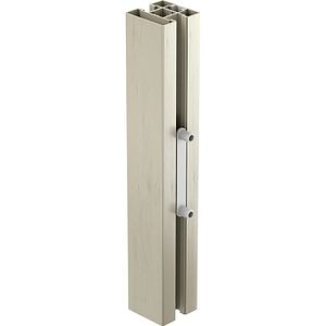 Prelungitor stalp separator camera GOODHOME Alara, 4 x 25 cm, aluminiu, vopsibil