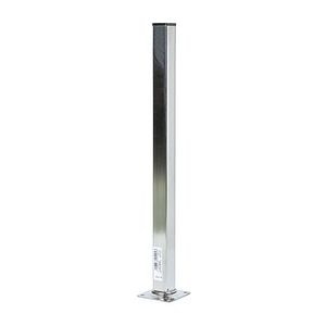 Picior patrat 25x25 h400 crom