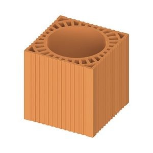 Caramida, CV D170/238 mm, 24 x 24 x 23.8 cm • Brikston
