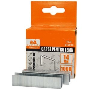 Capse pentru lemn Evotools 640088, 14 x 1.2 mm, 1000 buc