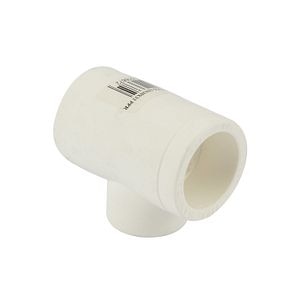 Teu redus plastic PPR, alb, 32 x 20 x 32 mm