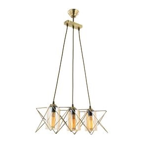 Pendul Ciara 250378, 3x75W, E27, bronz