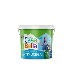 Vopsea lavabila Policolor Casabella, alb, 8.5 L, Interior