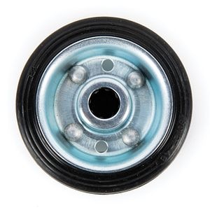 Roata cauciuc masiv, rulment cu role, janta din otel  80 x 25 x 12 mm, 50 kg