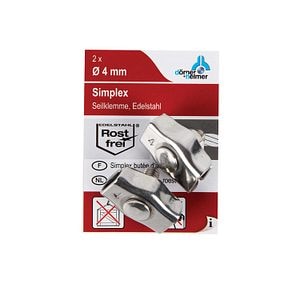 Brida Inox Simpla Pentru Cabluri