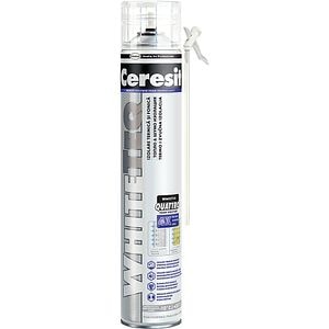 Spuma poliuretanica cu pistol aplicator CERESIT WhiteQ, 750 ml