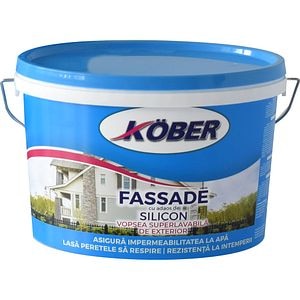 Vopsea lavabila exterior KOBER Fassade, 3L