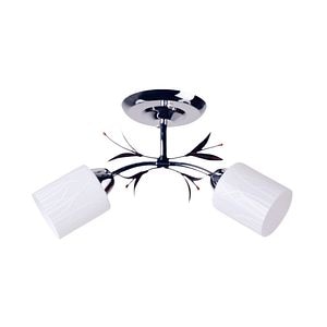 Candelabru KLAUSEN Malva 2 LY-3083, 15W, E27, Crom