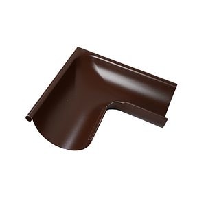 Coltar jgheab exterior, 90 grade, maro