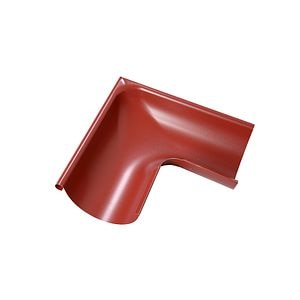 Coltar jgheab exterior, 90 grade, rosu