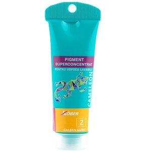 Pigment super concentrat KOBER Cameleon, galben auriu, 30ml