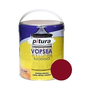 Vopsea Pitura KOBER, 4L, visiniu