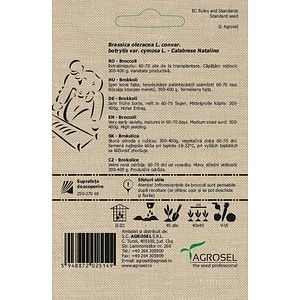Broccoli Calabrese Bio 2.5G Plic