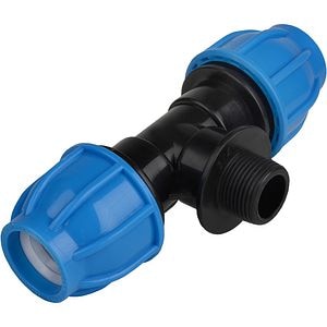 Teu compresiune, 40 x 1.1/4" FE, polietilena