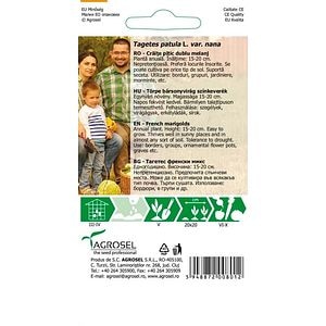 Tagetes Patula 1.3G Plic