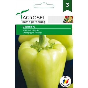 Seminte ardei gras Daciana AGROSEL, 5.15 g