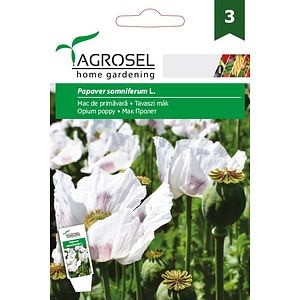 Seminte mac de primavara AGROSEL, 5.15 g