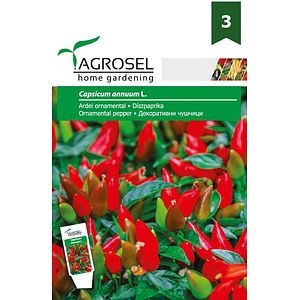 Seminte ardei ornamental AGROSEL, 5.15 g