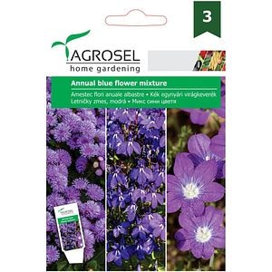 Seminte flori anuale AGROSEL, albastru, 2.5g