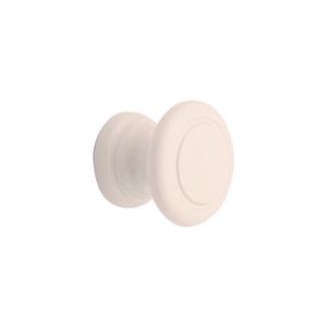 Buton usa, plastic, 32 x 27 mm, alb