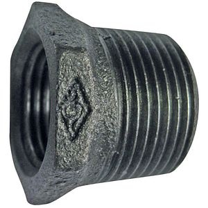 Reductie radiator, 1 x 1/2, stanga, aluminiu, gri