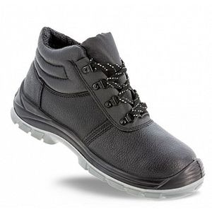 Bocanci de protectie DCT Torino, S1, bombeu metalic, piele, marimea 41, negru