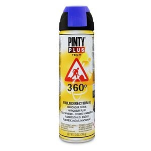 Vopsea spray marcaj fluorescent albastru, 500 ml • Pintyplus Tech