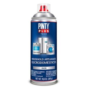 Vopsea spray electrocasnice inox, 400 ml • Pintyplus Tech