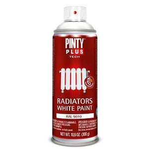 Vopsea spray radiator alb, 400 ml • Pintyplus Tech