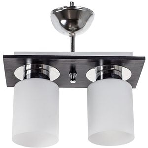 Lustra MAHESSIMO Nepal, E27, 2 x 75W, alb-wenge