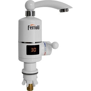 Robinet electric pentru apa calda instant, afisaj Led, 3000 W  Ferroli
