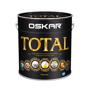 Oskar Total Vopsea Alba 5L