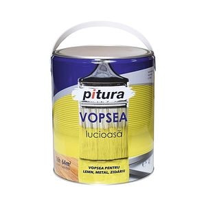 Vopsea email Pitura KOBER, 4L, negru