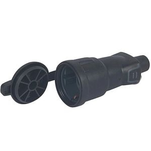 Helium Priza Cauciucata cu Capac, IP44