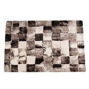 Covor living Messi, alb, polipropilena, 80 x 150 cm