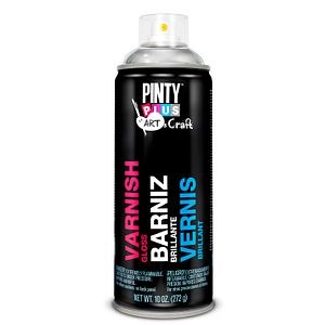 Vopsea spray lac incolor lucios, 400 ml • Pintyplus Art&Craft