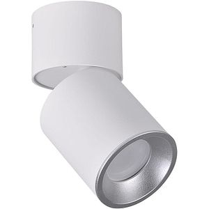 Spot LED POLUX Astra 314031, GU10, 5.5W, alb-argintiu