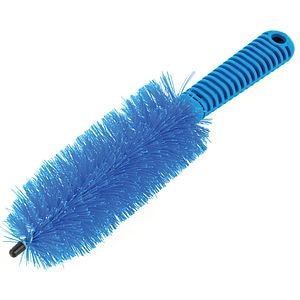 Perie auto pentru jante, ABS, albastru