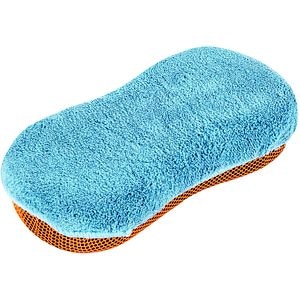 Burete spalat auto, microfibra, albastru