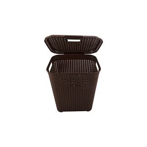 Cos rufe, plastic, cu capac, 45 L