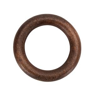 Set 10 inele si 10 acrose, nuc,  28 mm