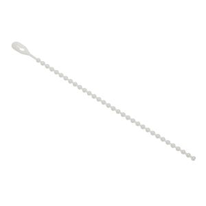 Colier reutilizabil,click, alb, 180 x 3 x 6 mm, 50 bucati  Strohm