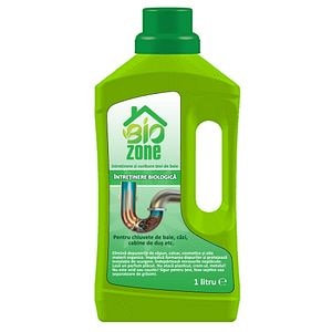 Solutie biologica pentru intretinere tevi baie, 1 L • Biozone