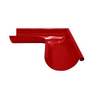 Coltar exterior 90 grade, D 125 mm, rosu • Bravo