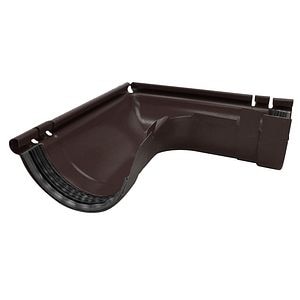 Coltar exterior 90 grade, D 150 mm, maro inchis • Bravo